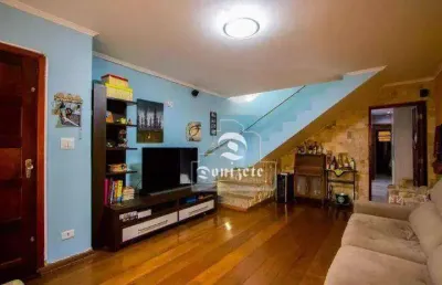 Sobrado com 3 dormitórios à venda, 203 m² por r$ 849.000,00 - vila floresta - santo andré/sp