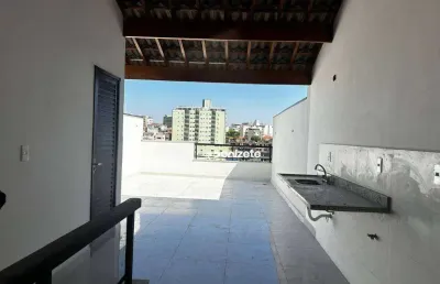 Cobertura com 2 dormitórios à venda, 100 m² por r$ 598.130,00 - campestre - santo andré/sp