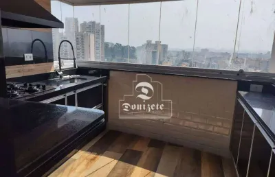 Cobertura com 3 dormitórios, 190 m² - venda por r$ 1.900.000,00 ou aluguel por r$ 8.670,00/mês - campestre - santo andré/sp