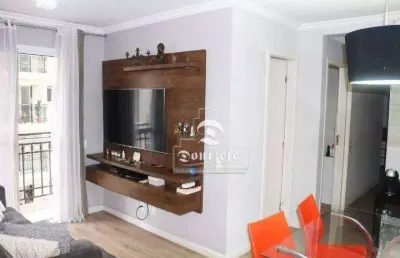 Apartamento com 2 dormitórios à venda, 53 m² por r$ 460.000,00 - campestre - santo andré/sp