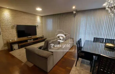 Apartamento com 3 dormitórios à venda, 130 m² por r$ 1.269.999,90 - campestre - santo andré/sp