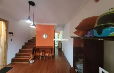 Sobrado com 3 dormitórios à venda, 140 m² por r$ 650.000,00 - campestre - santo andré/sp