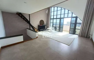 Cobertura com 3 suítes, 288 m² - venda por r$ 2.100.000 ou aluguel por r$ 12.660/mês - vila assunção - santo andré/sp