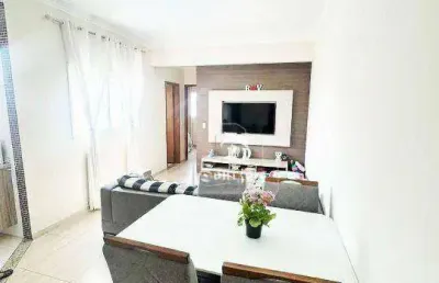 Cobertura com 2 dormitórios à venda, 98 m² por r$ 391.500,00 - jardim las vegas - santo andré/sp