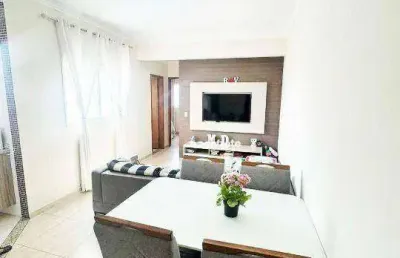 Cobertura com 2 dormitórios à venda, 98 m² por r$ 391.500,00 - jardim las vegas - santo andré/sp
