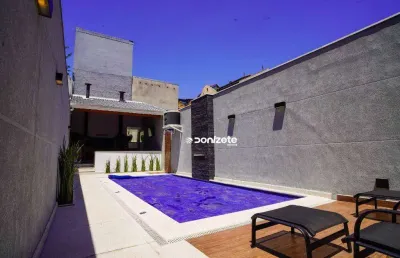 Sobrado com 4 dormitórios à venda, 372 m² por r$ 3.000.000,00 - vila curuçá - santo andré/sp