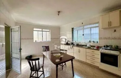 Casa com 3 dormitórios à venda, 130 m² por r$ 792.000,00 - vila alzira - santo andré/sp