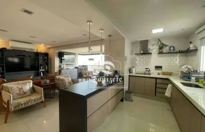 Apartamento à venda, 120 m² por r$ 1.542.000,00 - jardim - santo andré/sp
