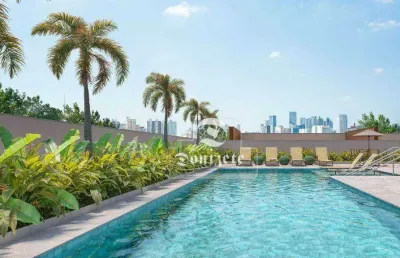 Apartamento com 2 dormitórios à venda, 72 m² por r$ 745.000,00 - jardim - santo andré/sp