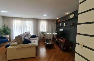 Apartamento com 3 dormitórios para alugar, 118 m² por r$ 7.306,00/mês - centro - santo andré/sp