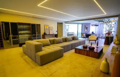 Apartamento com 4 dormitórios à venda, 275 m² por r$ 4.999.999,10 - jardim - santo andré/sp