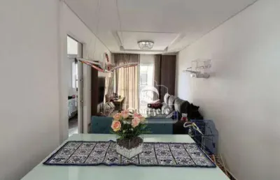 Apartamento com 2 dormitórios à venda, 56 m² por r$ 360.000,00 - jardim santo antônio - santo andré/sp