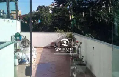 Cobertura à venda, 140 m² por r$ 600.000,00 - parque das nações - santo andré/sp