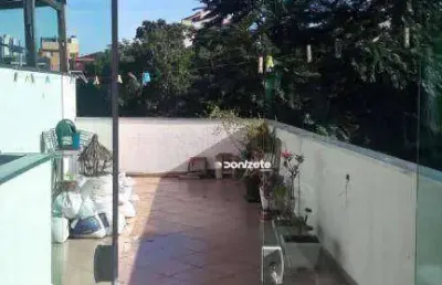 Cobertura à venda, 140 m² por r$ 600.000,00 - parque das nações - santo andré/sp