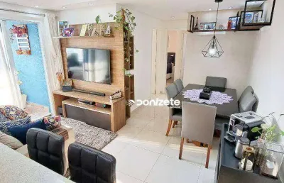 Apartamento com 2 dormitórios à venda, 60 m² por r$ 559.999,00 - vila valparaíso - santo andré/sp