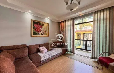 Sobrado com 3 dormitórios à venda, 238 m² por r$ 1.100.000,00 - vila floresta - santo andré/sp