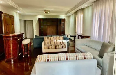 Apartamento com 4 dormitórios para alugar, 309 m² por r$ 19.240,18/mês - jardim - santo andré/sp