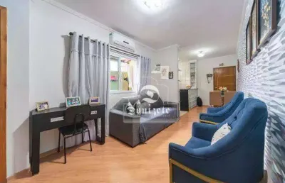 Apartamento com 2 dormitórios à venda, 56 m² por r$ 289.999,90 - vila lutécia - santo andré/sp