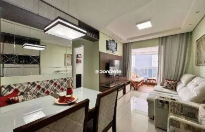 Apartamento com 2 dormitórios à venda, 64 m² por r$ 619.000,00 - vila assunção - santo andré/sp