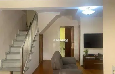 Sobrado com 3 dormitórios à venda, 143 m² por r$ 750.000,00 - vila leopoldina - santo andré/sp