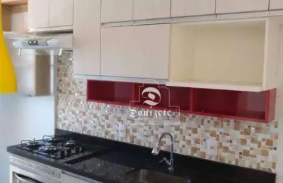 Apartamento com 2 dormitórios, 53 m² - venda por r$ 359.999,99 ou aluguel por r$ 2.433,33/mês - vila homero thon - santo andré/sp