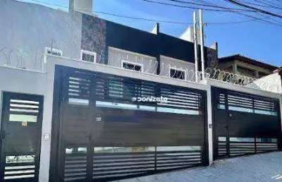 Sobrado com 2 dormitórios, 96 m² - venda por r$ 630.000,00 ou aluguel por r$ 2.900,10/mês - jardim santo alberto - santo andré/sp