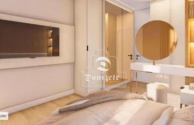 Apartamento com 3 dormitórios à venda, 130 m² por r$ 1.745.143,26 - campestre - santo andré/sp
