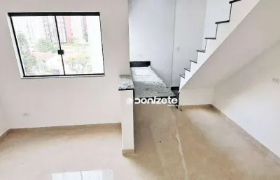 Cobertura com 2 dormitórios à venda, 100 m² por r$ 790.000,00 - jardim bela vista - santo andré/sp
