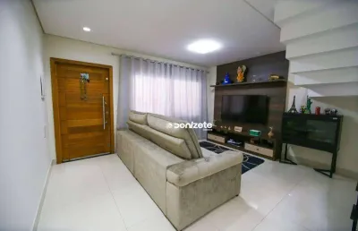 Sobrado com 3 dormitórios à venda, 153 m² por r$ 1.190.000,00 - vila assunção - santo andré/sp