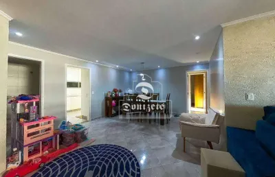 Apartamento com 3 dormitórios à venda, 144 m² por r$ 1.431.000,00 - vila assunção - santo andré/sp