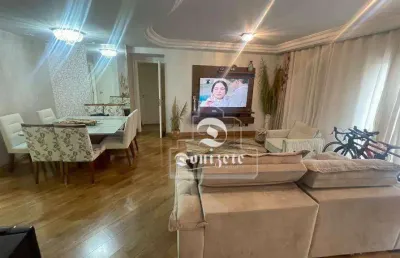 Apartamento com 3 dormitórios à venda, 130 m² por r$ 1.117.000,00 - jardim - santo andré/sp