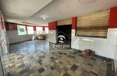 Salão para alugar, 300 m² por r$ 6.156,50/mês - campestre - santo andré/sp