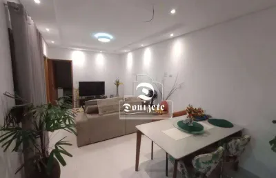 Cobertura com 2 dormitórios à venda, 130 m² por r$ 680.000,00 - vila guiomar - santo andré/sp
