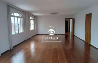 Apartamento com 4 dormitórios para alugar, 250 m² por r$ 7.300,00/mês - centro - santo andré/sp