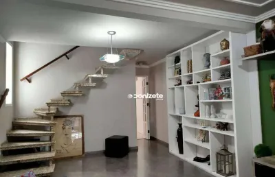 Sobrado com 3 dormitórios à venda, 177 m² por r$ 750.000,00 - jardim jamaica - santo andré/sp