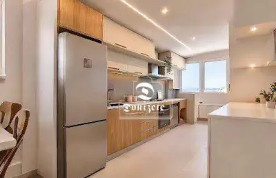 Apartamento com 3 dormitórios à venda, 133 m² por r$ 1.383.000,00 - santa maria - santo andré/sp