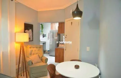 Apartamento com 2 dormitórios à venda, 50 m² por r$ 339.000,00 - jardim - santo andré/sp