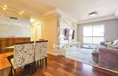 Apartamento com 3 dormitórios à venda, 94 m² por r$ 830.000,00 - vila valparaíso - santo andré/sp