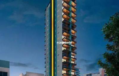 Apartamento com 1 dormitório à venda, 30 m² por r$ 409.000,00 - jardim - santo andré/sp