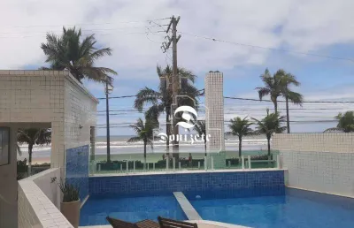 Apartamento com 2 dormitórios à venda, 69 m² por r$ 390.000,00 - jardim praia grande - mongaguá/sp