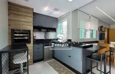 Cobertura com 3 dormitórios à venda, 120 m² por r$ 829.990,00 - campestre - santo andré/sp