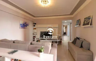 Apartamento com 3 dormitórios à venda, 89 m² por r$ 690.000,00 - vila valparaíso - santo andré/sp