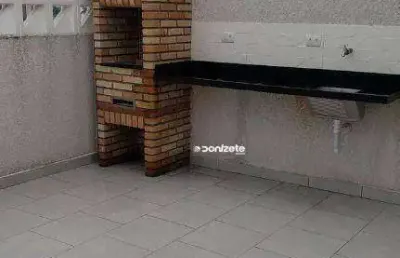 Cobertura com 2 dormitórios à venda, 76 m² por r$ 480.000,00 - parque das nações - santo andré/sp