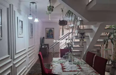 Sobrado com 4 dormitórios à venda, 300 m² por r$ 1.490.000,00 - vila assunção - santo andré/sp
