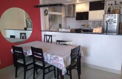 Apartamento com 2 dormitórios à venda, 74 m² por r$ 595.000,00 - vila alzira - santo andré/sp