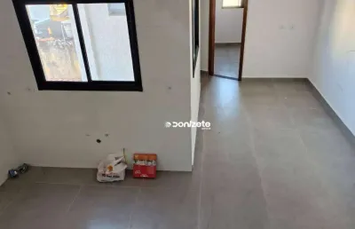 Cobertura com 2 dormitórios para alugar, 102 m² por r$ 2.601,00/mês - vila américa - santo andré/sp