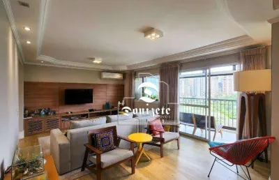 Apartamento com 4 dormitórios à venda, 169 m² por r$ 2.400.000,00 - jardim - santo andré/sp