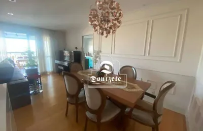 Apartamento com 3 dormitórios à venda, 120 m² por r$ 1.298.000,00 - jardim - santo andré/sp