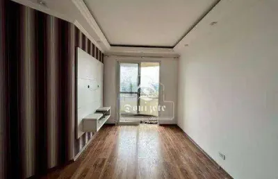 Apartamento com 2 dormitórios, 59 m² - venda por r$ 370.000,00 ou aluguel por r$ 3.110,66/mês - vila américa - santo andré/sp