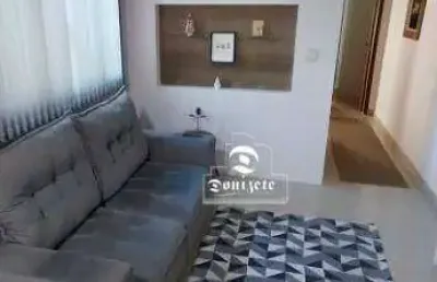 Cobertura com 2 dormitórios à venda, 134 m² por r$ 700.000,00 - vila assunção - santo andré/sp